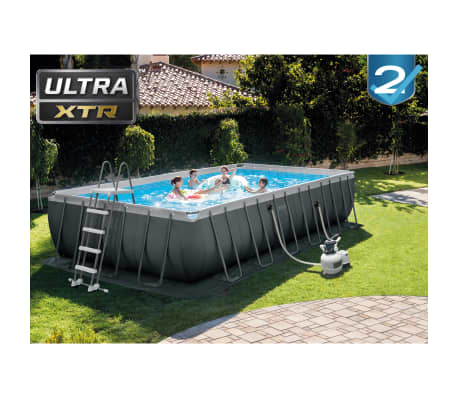 Intex Swimmingpool-Set Ultra XTR Frame Rechteckig 732 x 366 x 132 cm