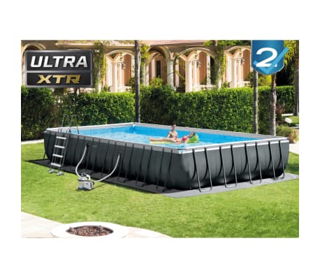 Intex Swimmingpool-Set Ultra XTR Frame Rechteckig 975 x 488 x 132 cm