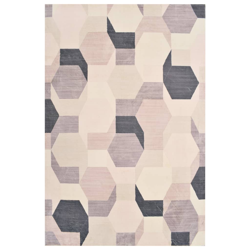 vidaXL Painatettu matto monivärinen 120×170 cm polyesteri
