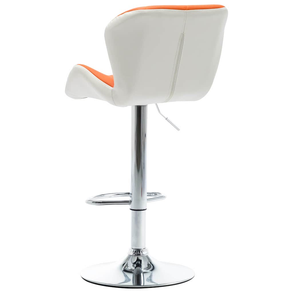 Bāra krēsls Oranža 44 x 48 x 105,5 cm Mākslīgā āda