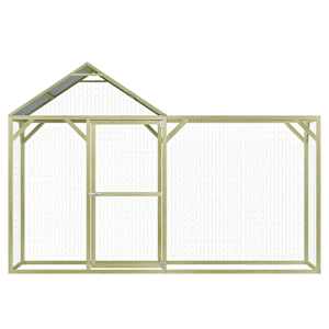 vidaXL H&uuml;hnerk&auml;fig 3x1,5x2 m Impr&auml;gniertes Kiefernholz