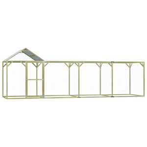 Klec pro kuřata 6 x 1,5 x 2 m impregnovaná borovice
