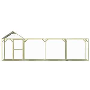 Klec pro kuřata 6 x 1,5 x 2 m impregnovaná borovice - obrázek 2