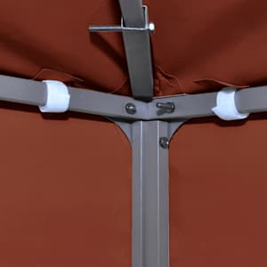 Střecha na altán 310 g/m² 3 x 3 m cihlová - obrázek 4