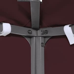 Střecha na altán 310 g/m² 3 x 3 m vínová - obrázek 4