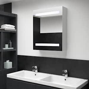 vidaXL LED-vannitoa peegelkapp, 50x13,5x60 cm