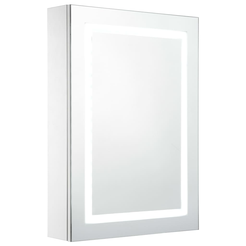 LED koupelnová zrcadlová skříňka 50 x 13 x 70 cm