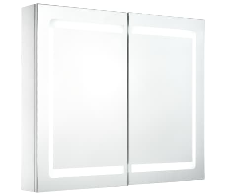 Vidaxl Led Bad Spiegelschrank 80 X 12 2 X 68 Cm Vidaxl De