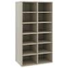 vidaXL kingakapp, Sonoma tamm, 54 x 34 x 100,5 cm, tehispuit
