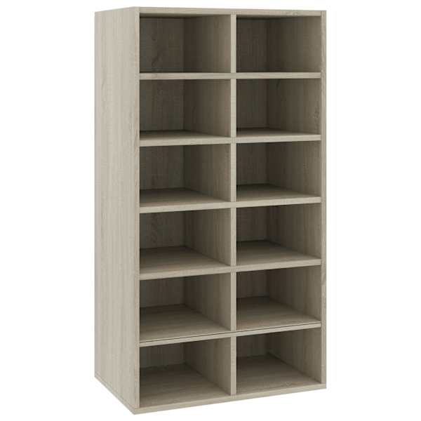 vidaXL kingakapp, Sonoma tamm, 54 x 34 x 100,5 cm, tehispuit