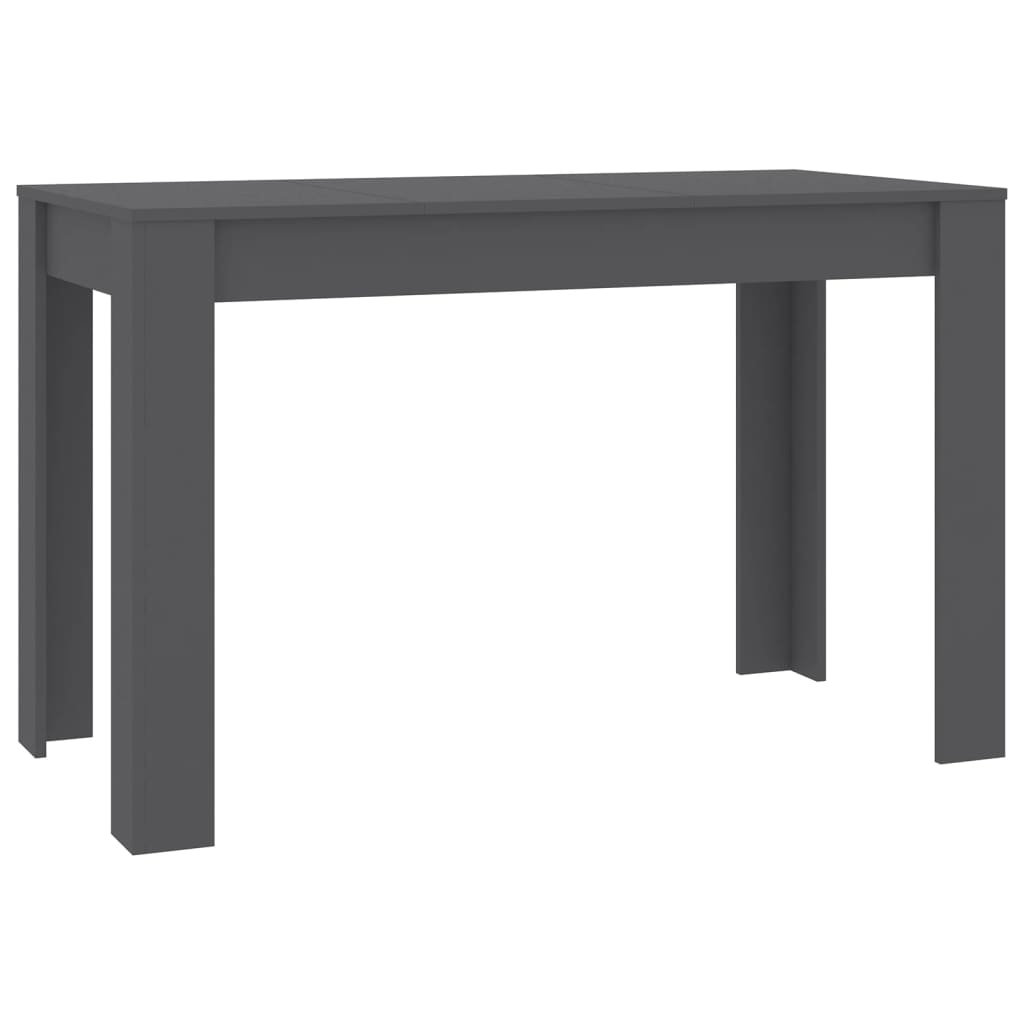 

vidaXL Dining Table Gray 47.2"x23.6"x29.9" Engineered Wood