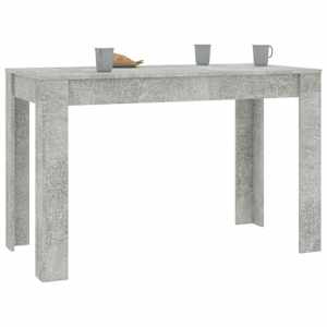 Jídelní stůl betonově šedý 120 x 60 x 76 cm kompozitní dřevo - obrázek 3