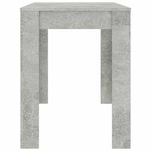 Jídelní stůl betonově šedý 120 x 60 x 76 cm kompozitní dřevo - obrázek 5