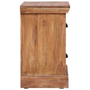 Noční stolek 40 x 30 x 50 cm masivní teak - obrázek 4