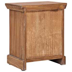 Noční stolek 40 x 30 x 50 cm masivní teak - obrázek 5