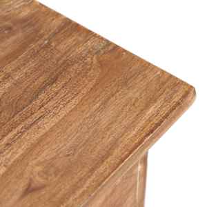Noční stolek 40 x 30 x 50 cm masivní teak - obrázek 9
