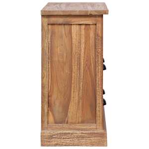 vodaXL Odkládací skříňka 60 x 30 x 60 cm masivní teak - obrázek 4