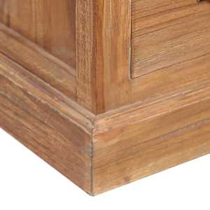 vodaXL Odkládací skříňka 60 x 30 x 60 cm masivní teak - obrázek 7