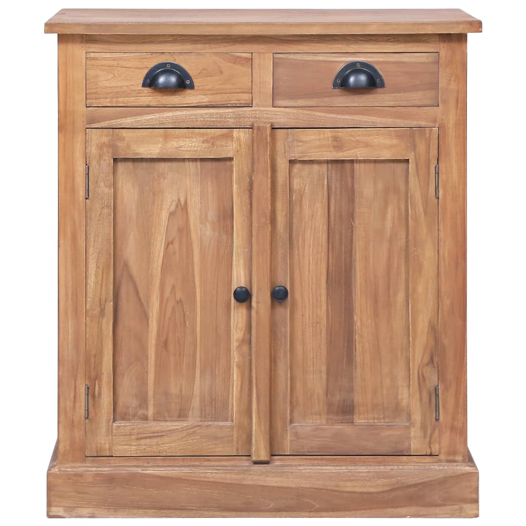 

vidaXL Bijzetkast 65x30x75 cm massief teakhout