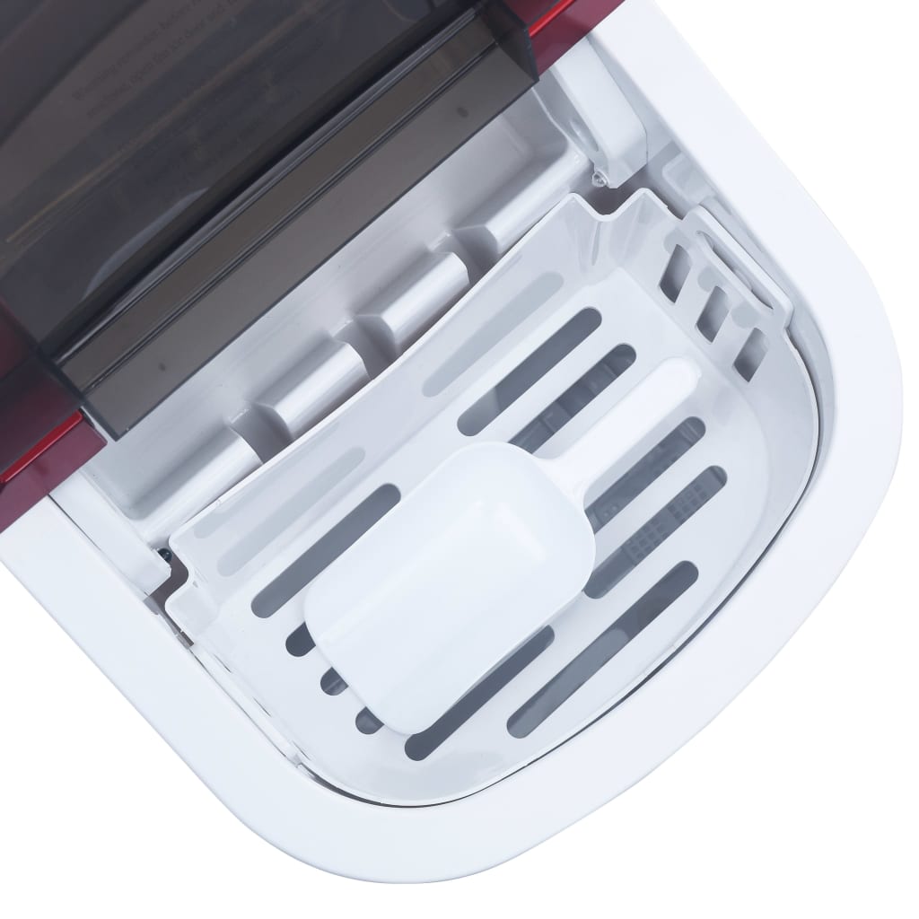 Macchina Per Il Ghiaccio Rossa 2,4 L 15 Kg / 24 H VidaXL 21 width=274