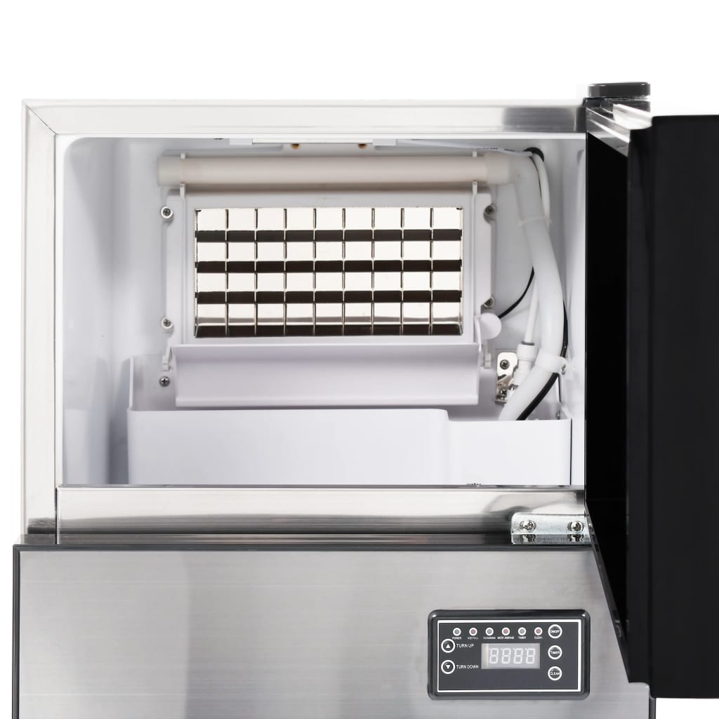 Jégkocka készítő Ezüst 43 x 40 x 71 cm Rozsdamentes acél