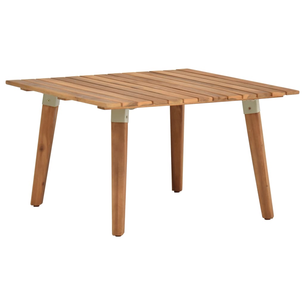 Image of vidaXL Garden Coffee Table 60x60x36 cm Solid Acacia Wood
