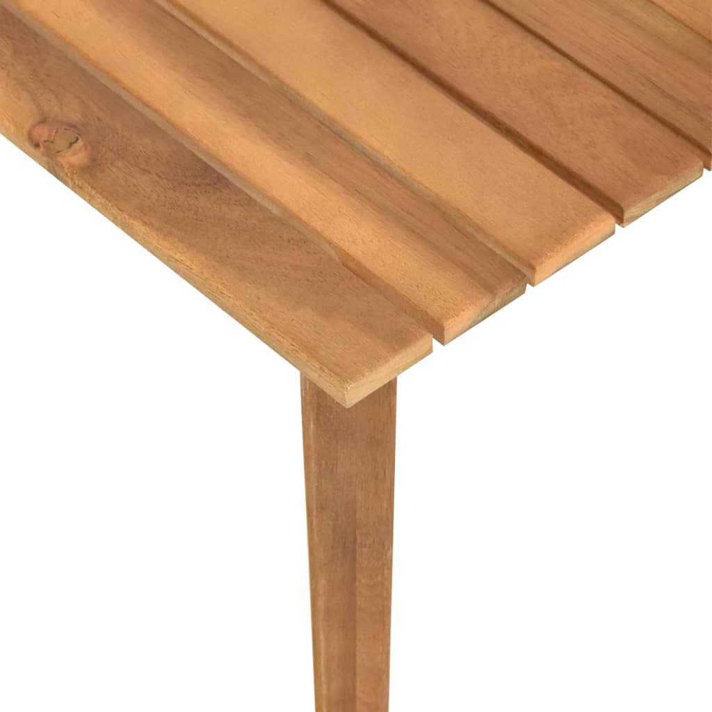  Záhradný konferenčný stolík 60x60x36 cm akáciový masív