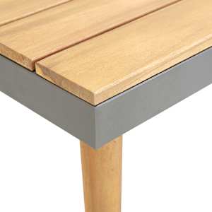 Zahradní konferenční stolek 60 x 60 x 31,5 cm masivní akácie - obrázek 3