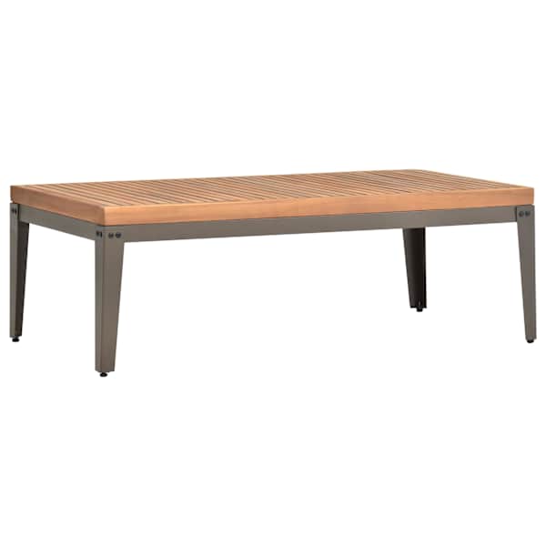 vidaXL aia kohvilaud, 110 x 55 x 36 cm, toekas akaatsiapuit