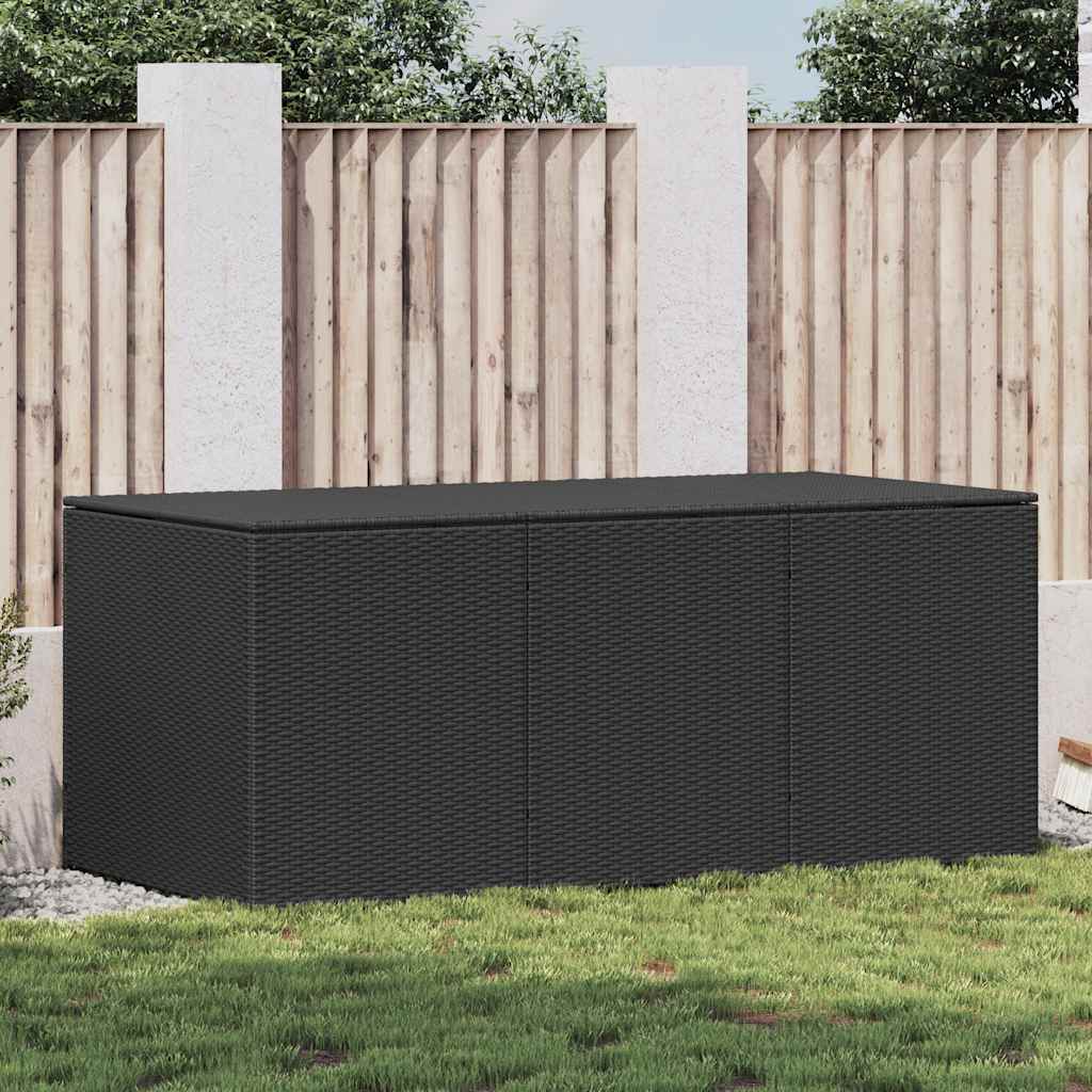 aia hoiukast, polürotang, 180 x 90 x 70 cm, must
