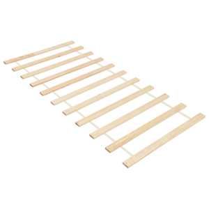 vidaXL Lovos pagrindas su 11 lentjuosčių, 70x200cm, pušies mediena