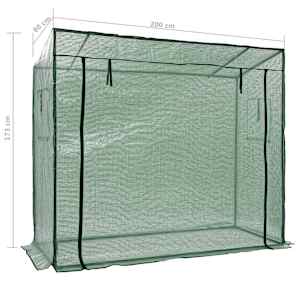 Skleník 200 x 80 x 173 cm - obrázek 8