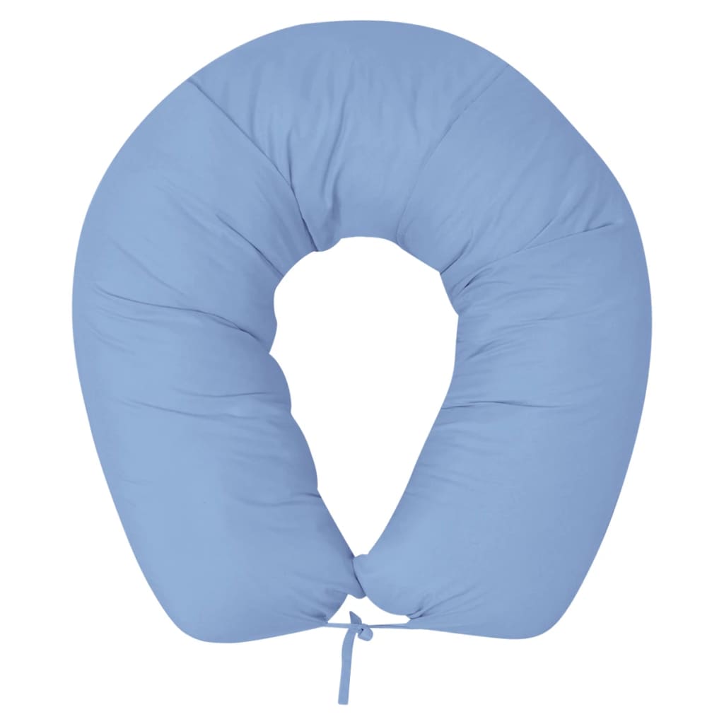 Farbe: BlauGröße (wenn auf Kissen gezogen): 170 x 40 cm (L x B)Material: TextilgewebeNicht allergen und weichPassend zu V-förmigen SchwangerschaftskissenMaterial: Polyester: 100%