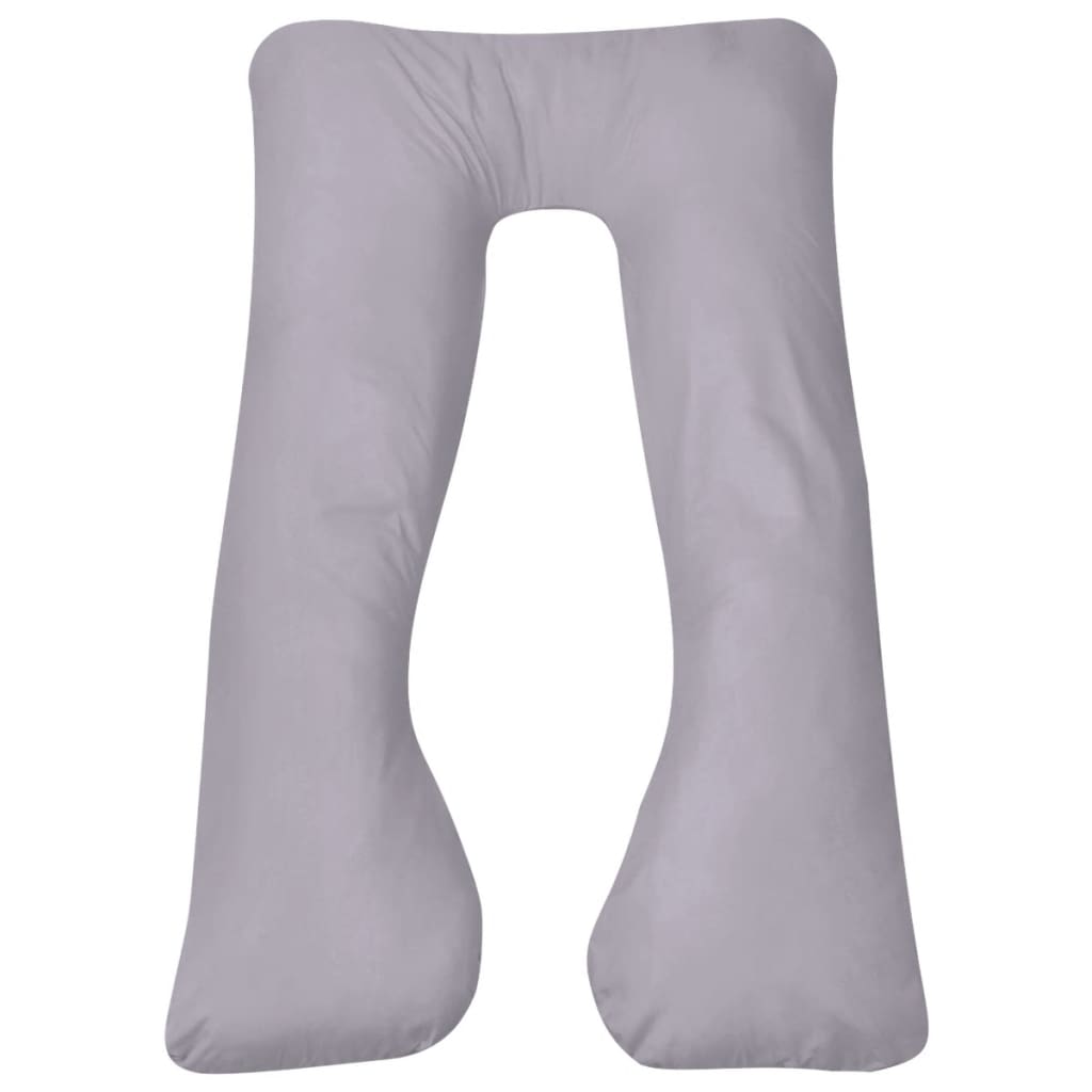 vidaXL Husă de pernă pentru sarcină în formă de U, 90 x 145 cm