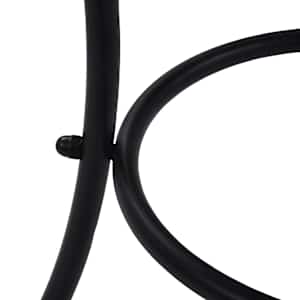 Mozaikový bistro stolek modrobílý 60 cm keramika - obrázek 4