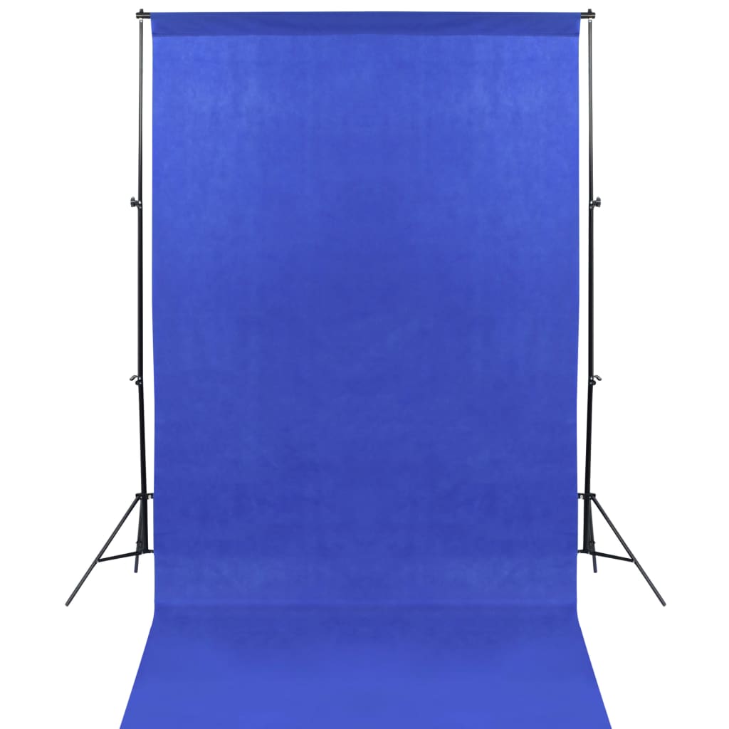 

vidaXL Fotostudioset met 13 achtergronden 1,6x5 m staal zwart