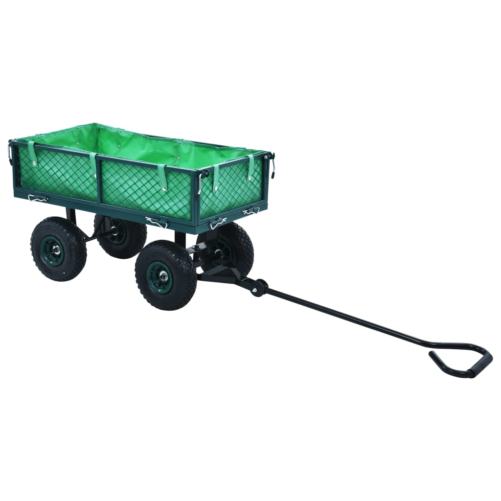 Zahradní ruční vozík zelený 250 kg