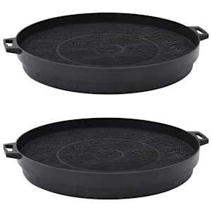 Ogleni filtri za kuhinjsko napo 2 kosa 210 mm