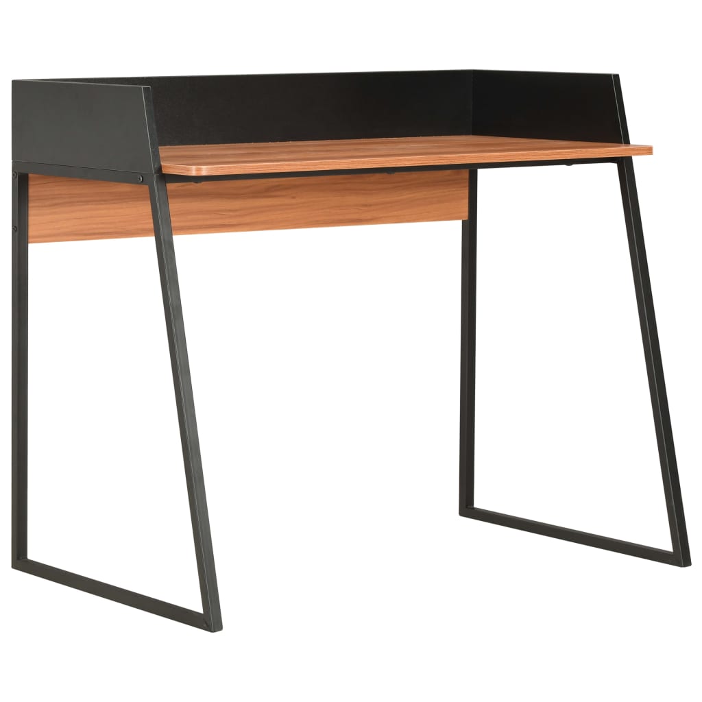 Schreibtisch Schwarz und Braun 90x60x88 cm kaufen
