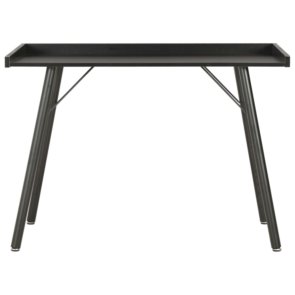 vidaXL fekete íróasztal 90 x 50 x 79 cm