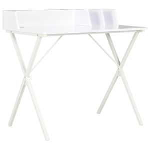 vidaXL laud, valge, 80 x 50 x 84 cm