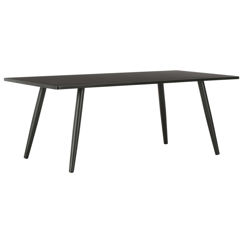 Coffee Table Black 120x60x46 cm