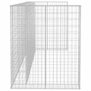 Gabionová zástěna pro popelnice pozinkovaná ocel 320x100x120 cm - obrázek 5