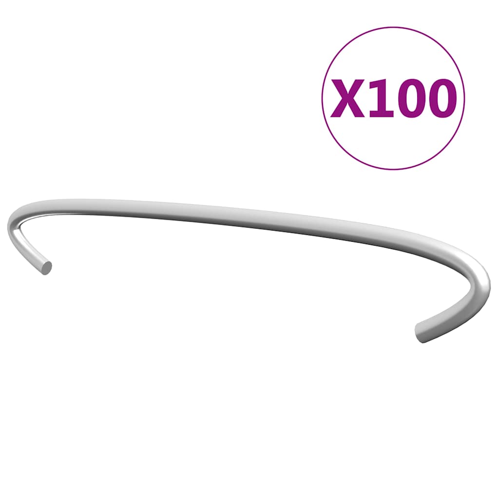 vidaXL Gabionová táhla 100 ks pozinkovaná ocel 15 cm