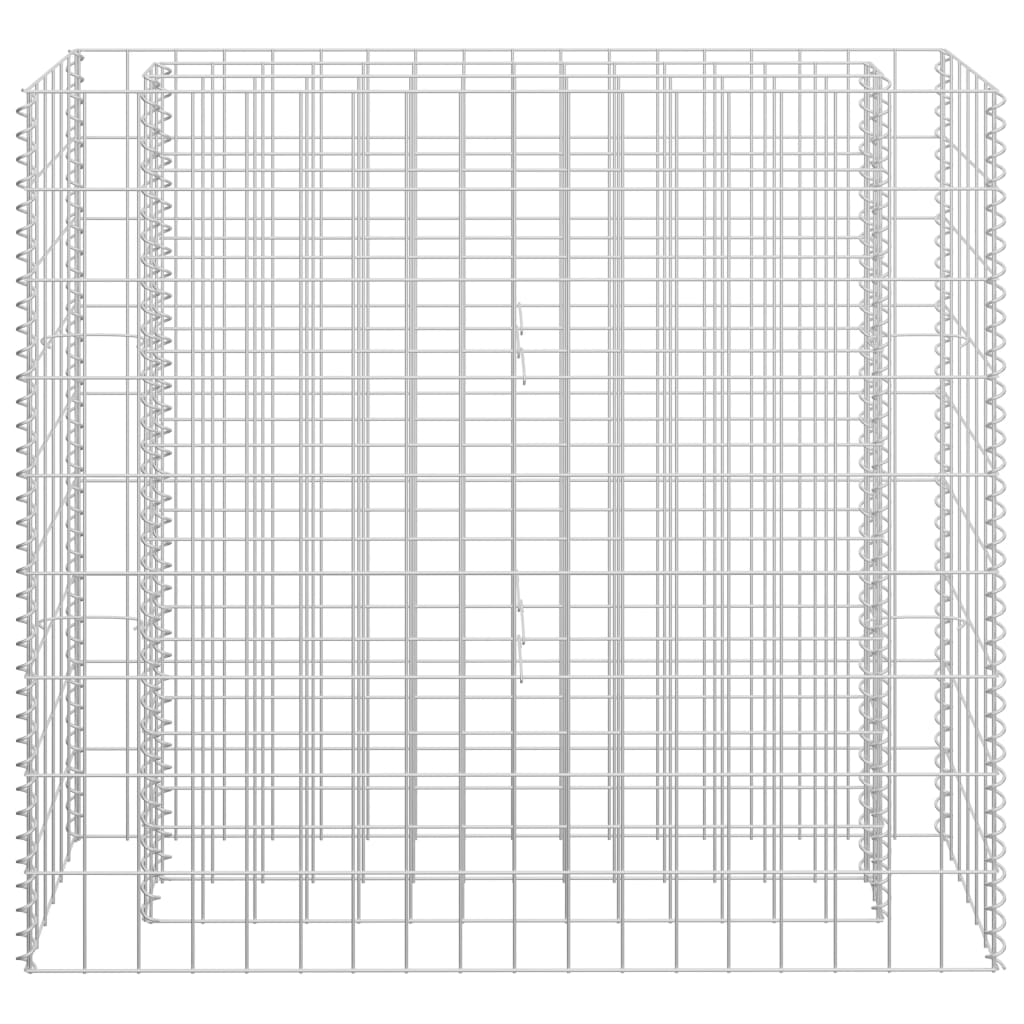 Horganyzott acél gabion magaságyás 90 x 30 x 90 cm 