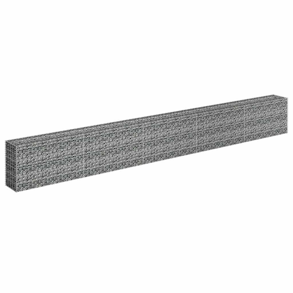 

vidaXL Gabion plantenbak verhoogd 450x30x60 cm gegalvaniseerd staal