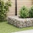  vidaXL kocka alakú acélhuzal gabion magaságyás 40 x 40 x 40 cm termék 2. képe