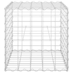 Gabionový vyvýšený záhon krychle ocelový drát 50 x 50 x 50 cm - obrázek 4