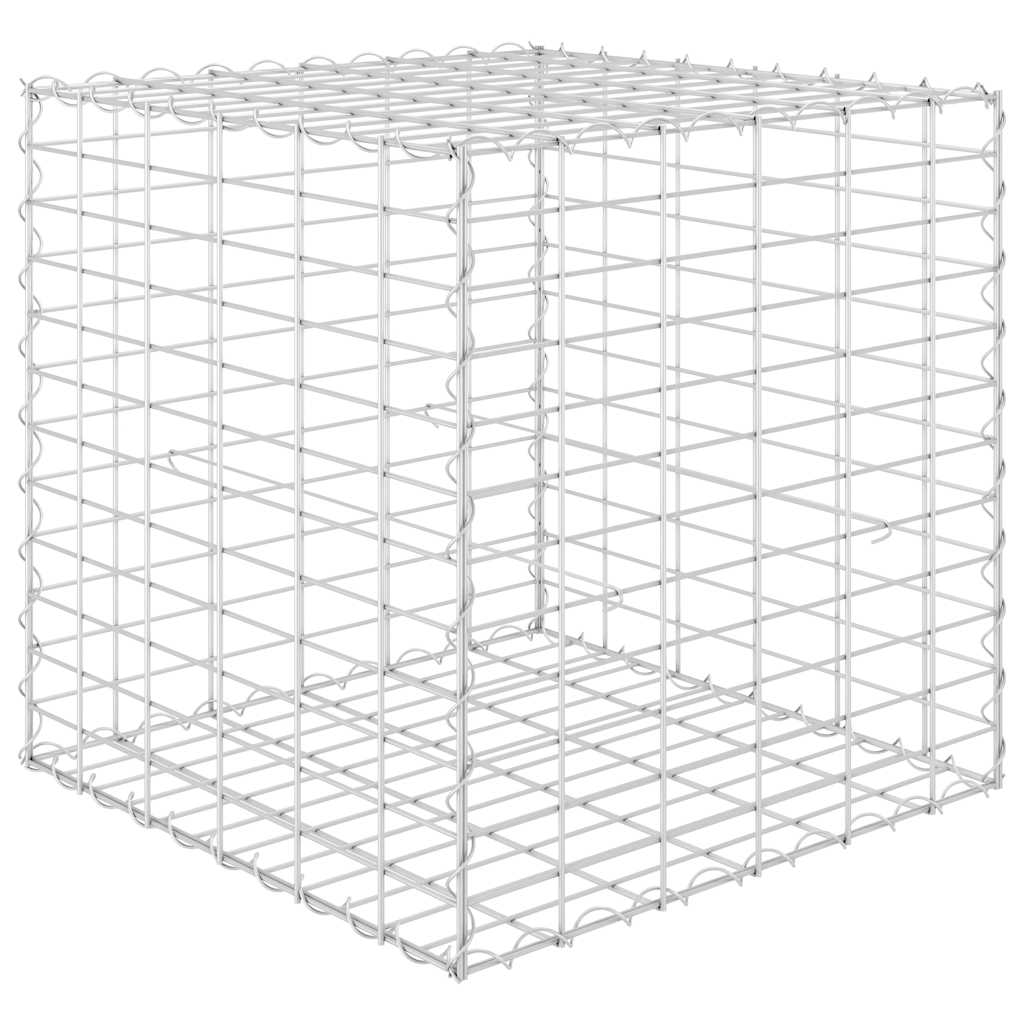 Thumbnail - vidaXL Würfel-Gabionen-Hochbeet Stahldraht 60x60x60 cm