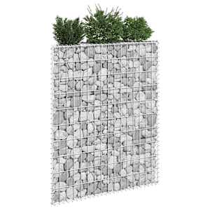 Trapézový gabionový vyvýšený záhon pozinkovaná ocel 80x20x100cm - obrázek 5